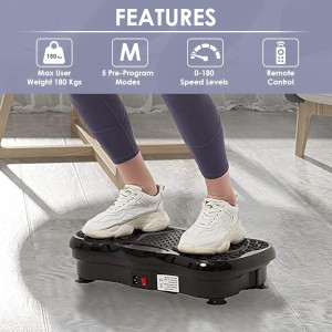 AGARO Alpha Crazyfit Vibration Plate Benefits