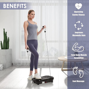 AGARO Alpha Crazyfit Vibration Plate Features