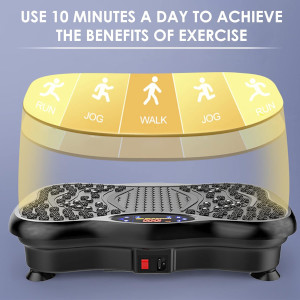 AGARO Alpha Crazyfit Vibration Plate Uses
