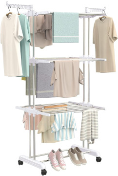 Synergy Stainless Steel Foldable Cloth Drying Stand